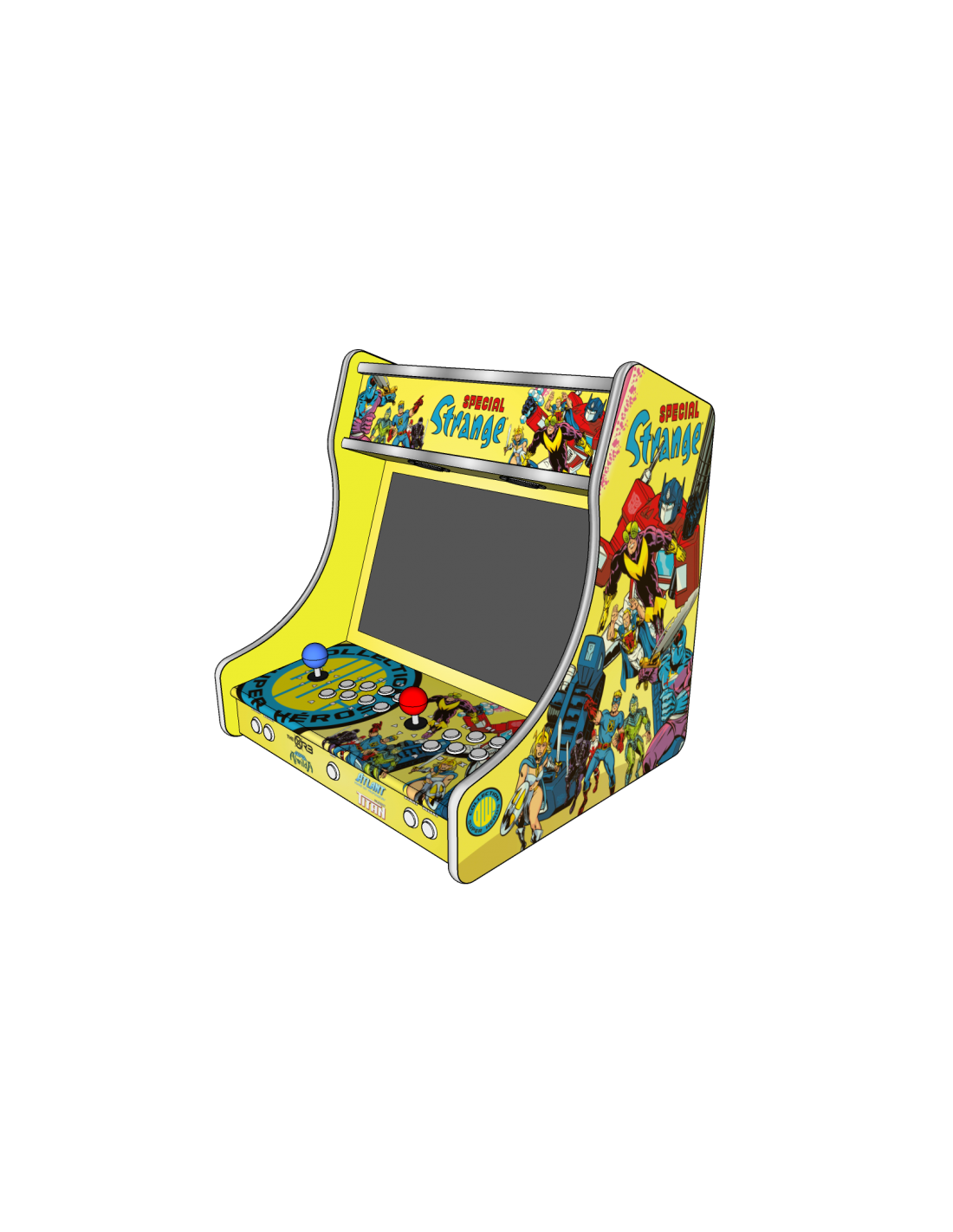 Borne arcade, mini borne d'arcade, bartop Arcade&Co retrogaming